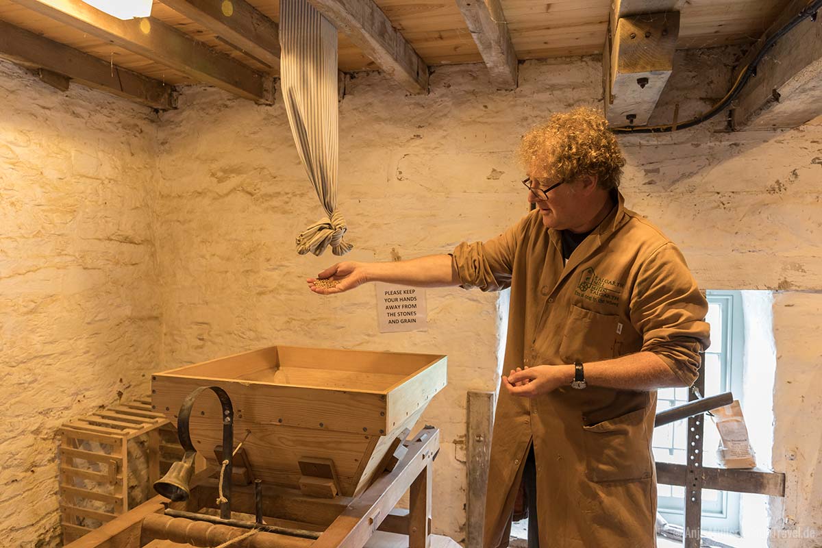Vorführung in der Talgarth Mill Vorführung in der Talgarth Mill