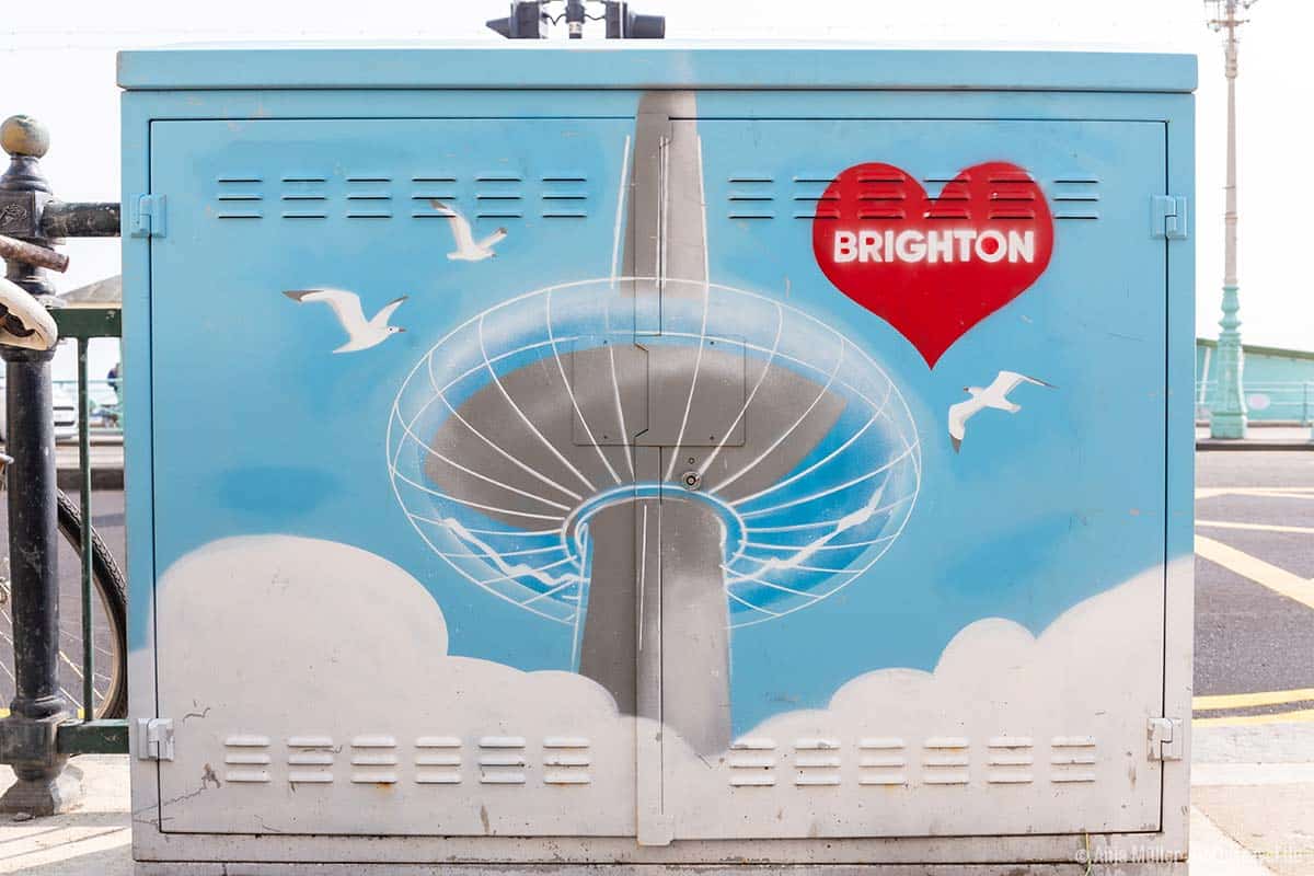 Sogar der i365 wird zur Street Art Sogar der i365 wird zur Street Art