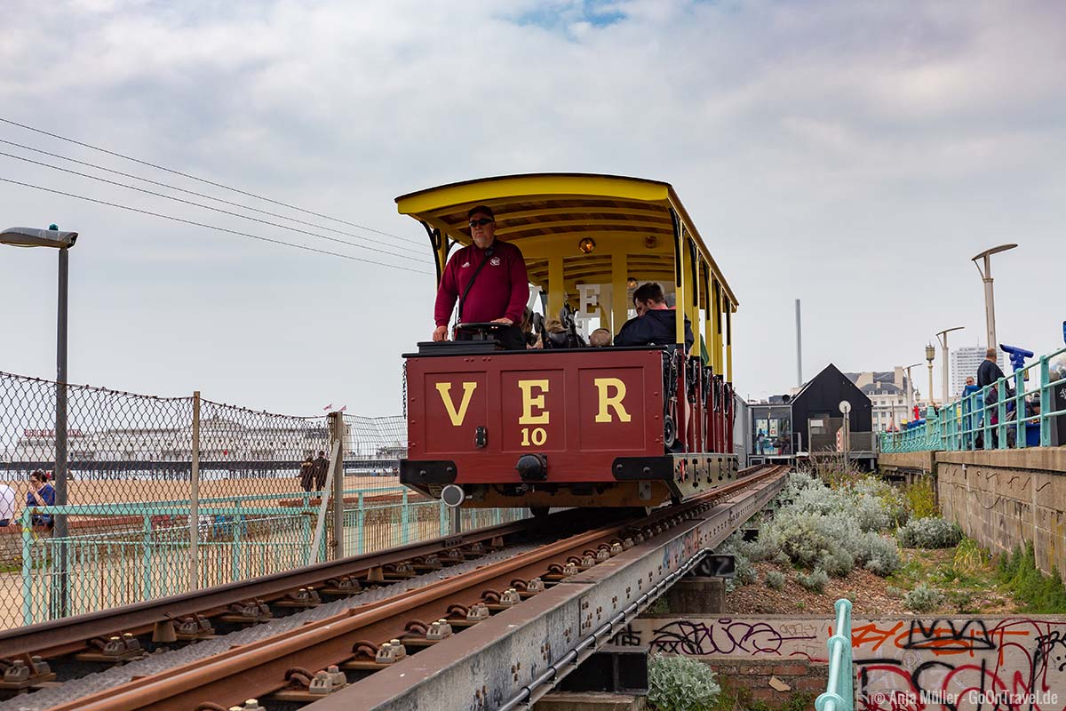 Die Volks Electric Railway in Brighton Die Volks Electric Railway in Brighton