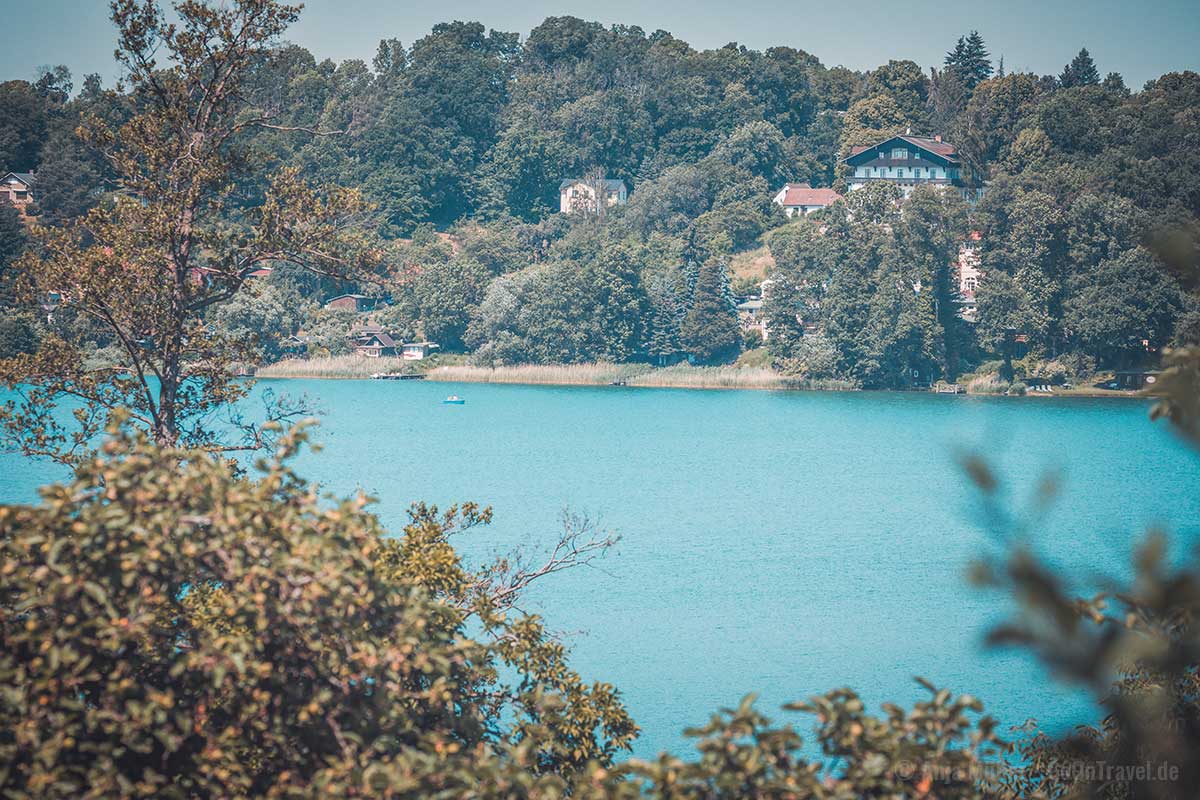 Blick auf den Schermützelsee von Bukow aus