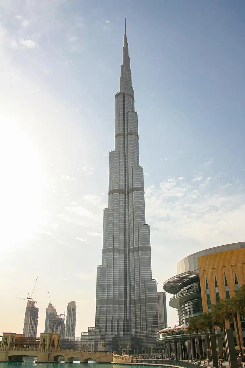 Der Burj Khalifa ist das höchstes Bauwerk der Welt Der Burj Khalifa ist das höchstes Bauwerk der Welt
