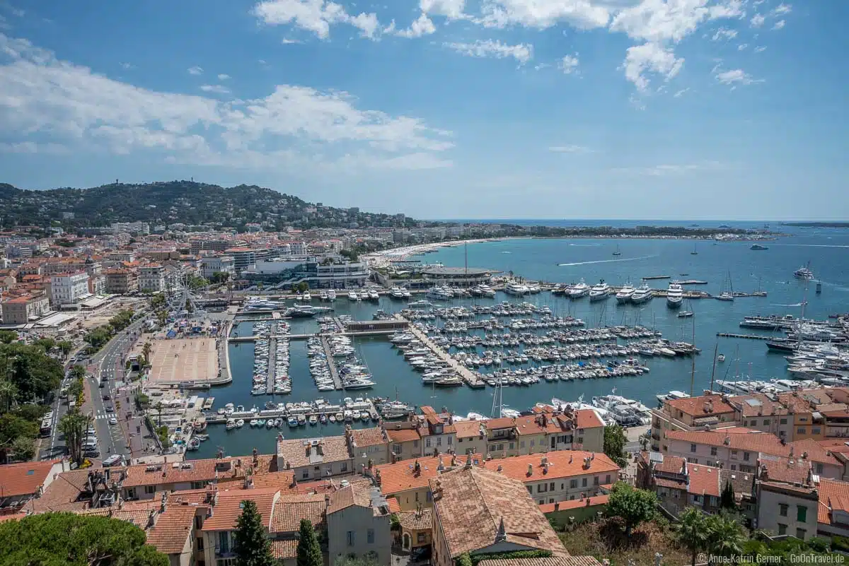 Blick auf Cannes Blick auf Cannes