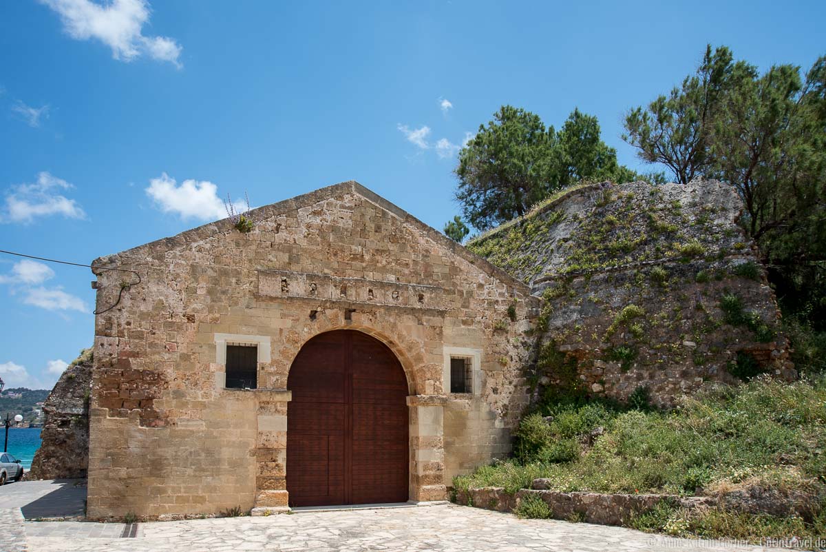 Teil der Sabbionara-Bastion in Chania