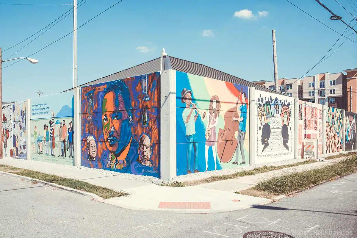 Murals im Southside District Murals im Southside District
