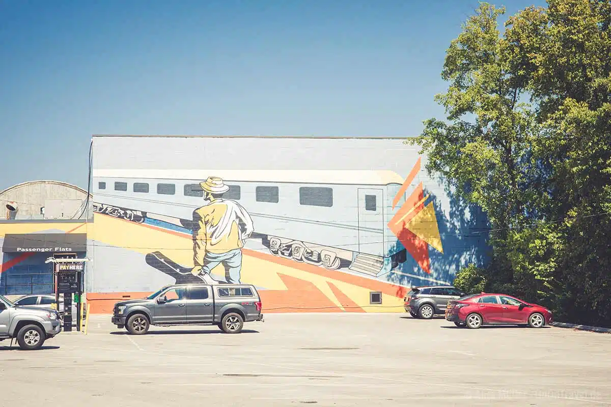 Mural nahe dem Cho-Cho Bahnhof Mural nahe dem Cho-Cho Bahnhof