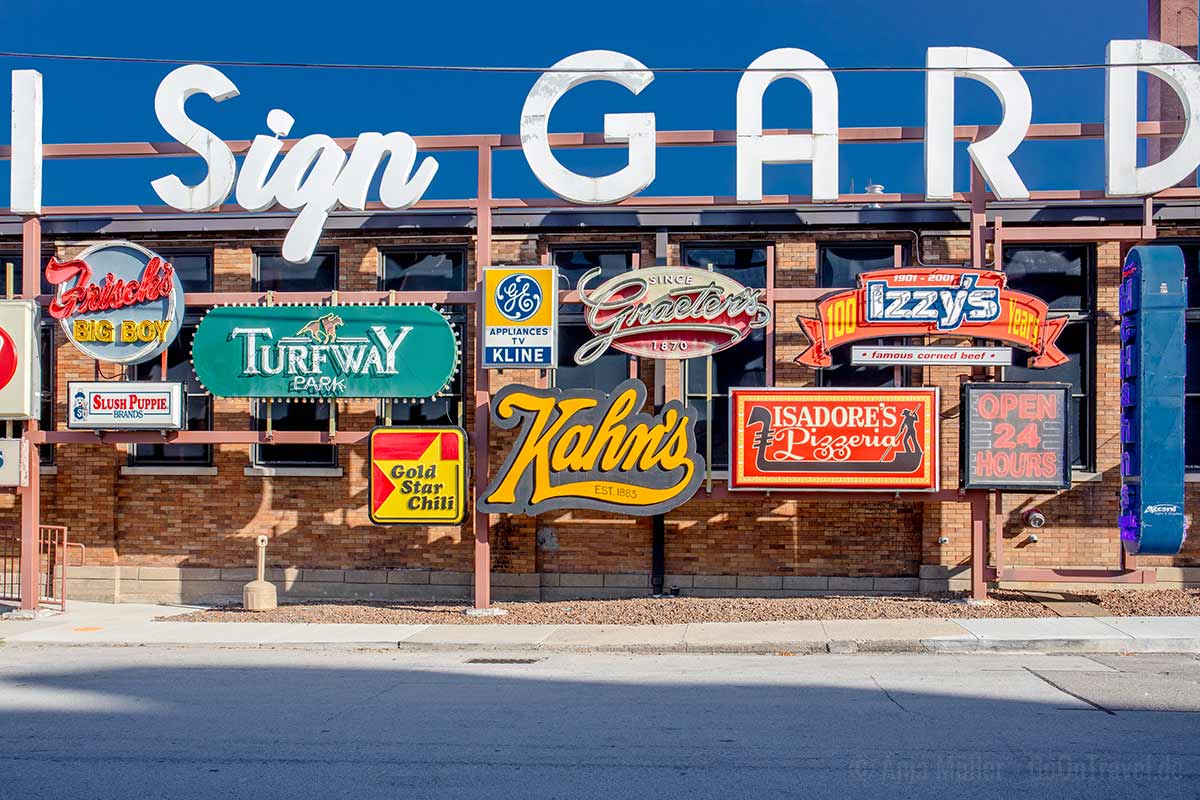 Das größte öffentliche Schildermuseum der USA