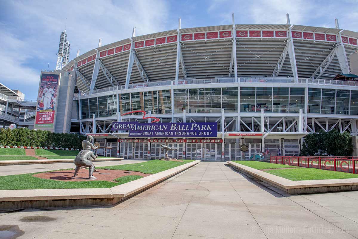Das Stadion der Cincinnati Reds