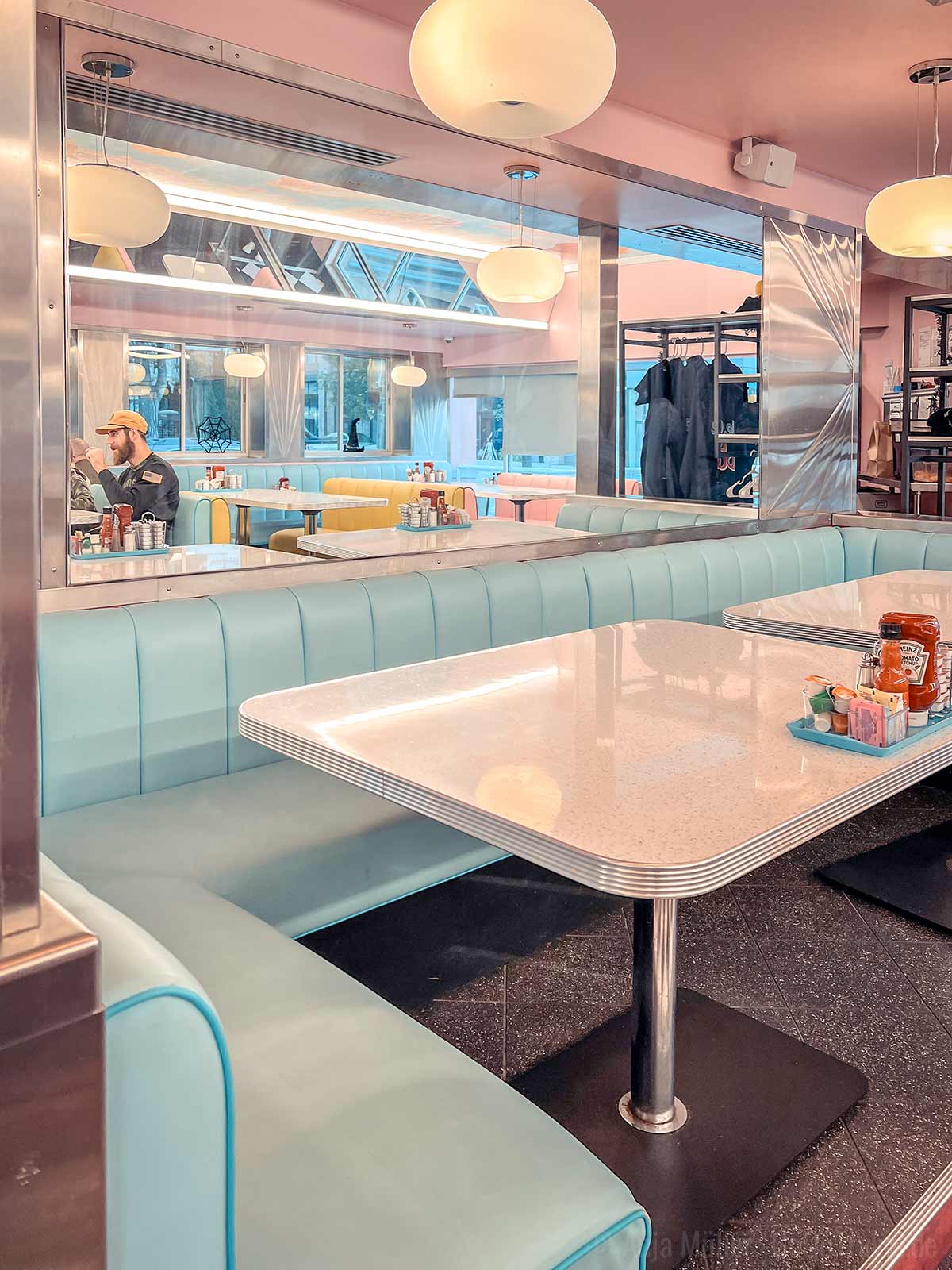 Typischer Diner in den USA Typischer Diner in den USA