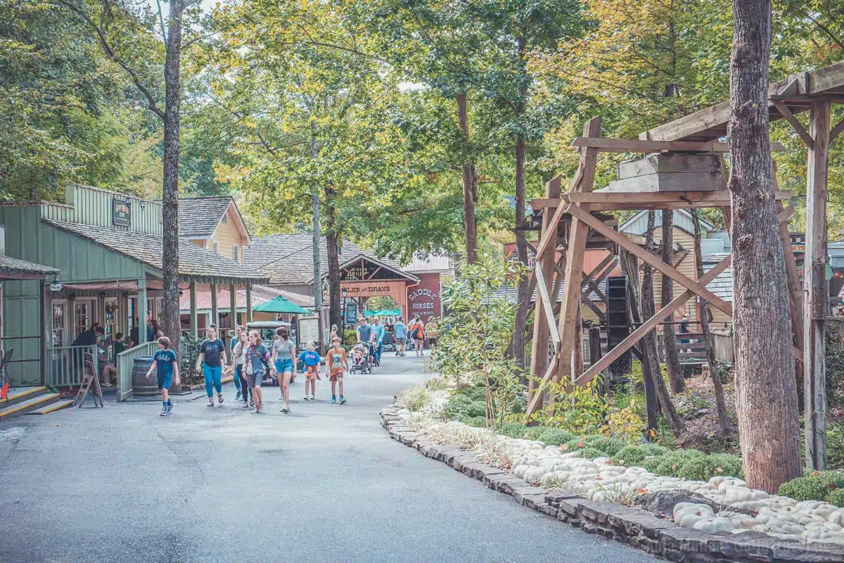 Im Dollywood Themenpark Im Dollywood Themenpark
