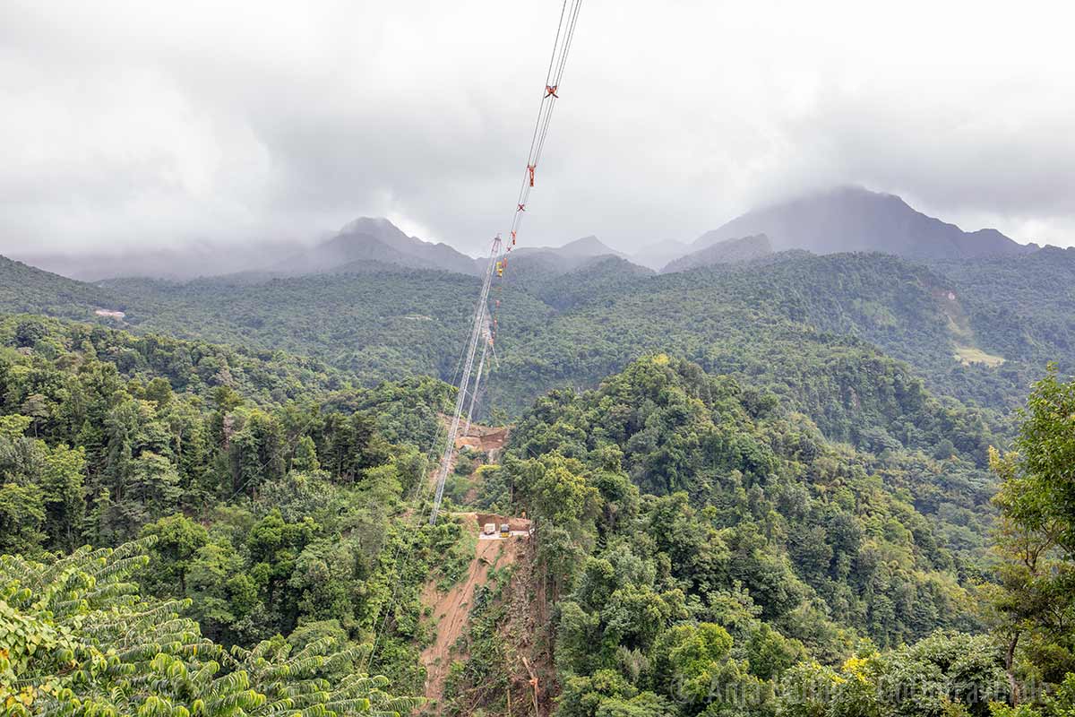Seilbahn im Morne-Trois-Pitons Nationalpark