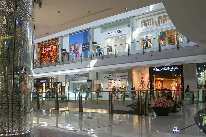 In der Dubai Mall In der Dubai Mall