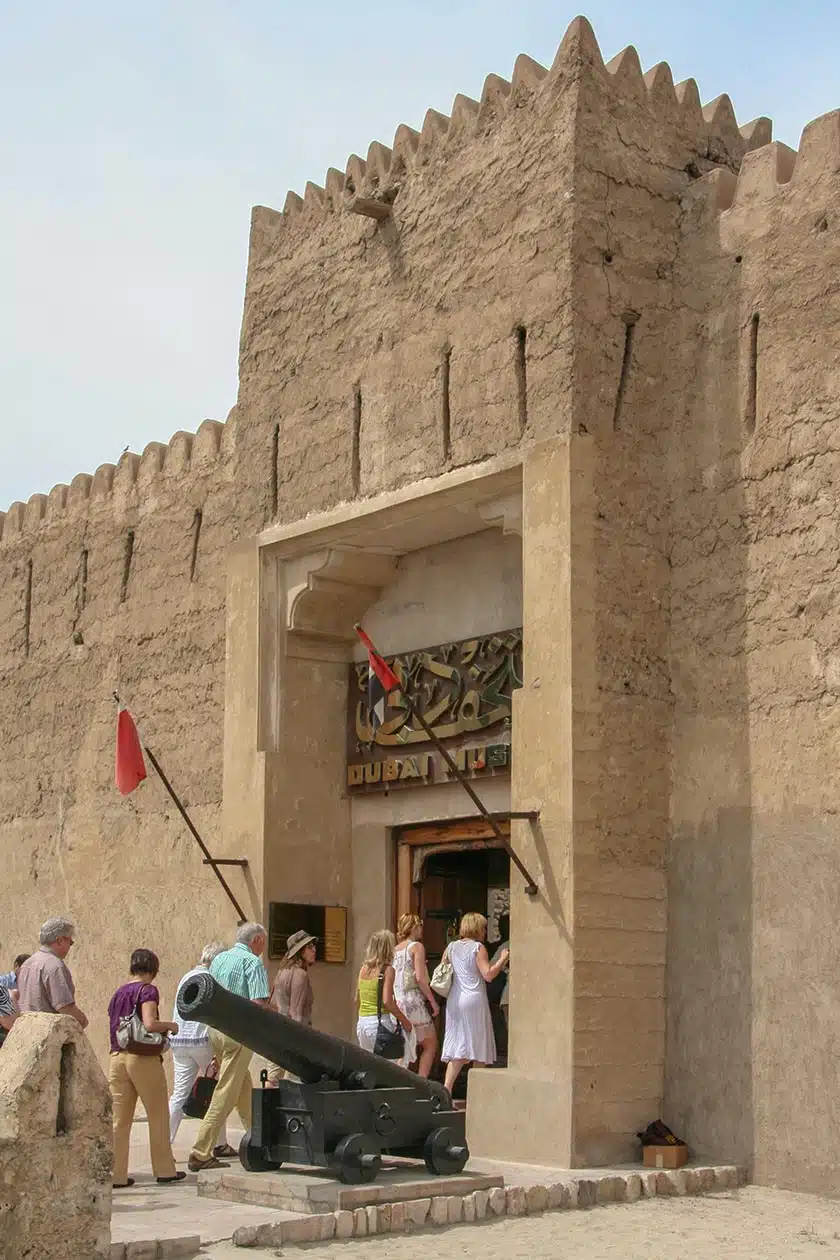 Eingang zum Dubai Museum Eingang zum Dubai Museum