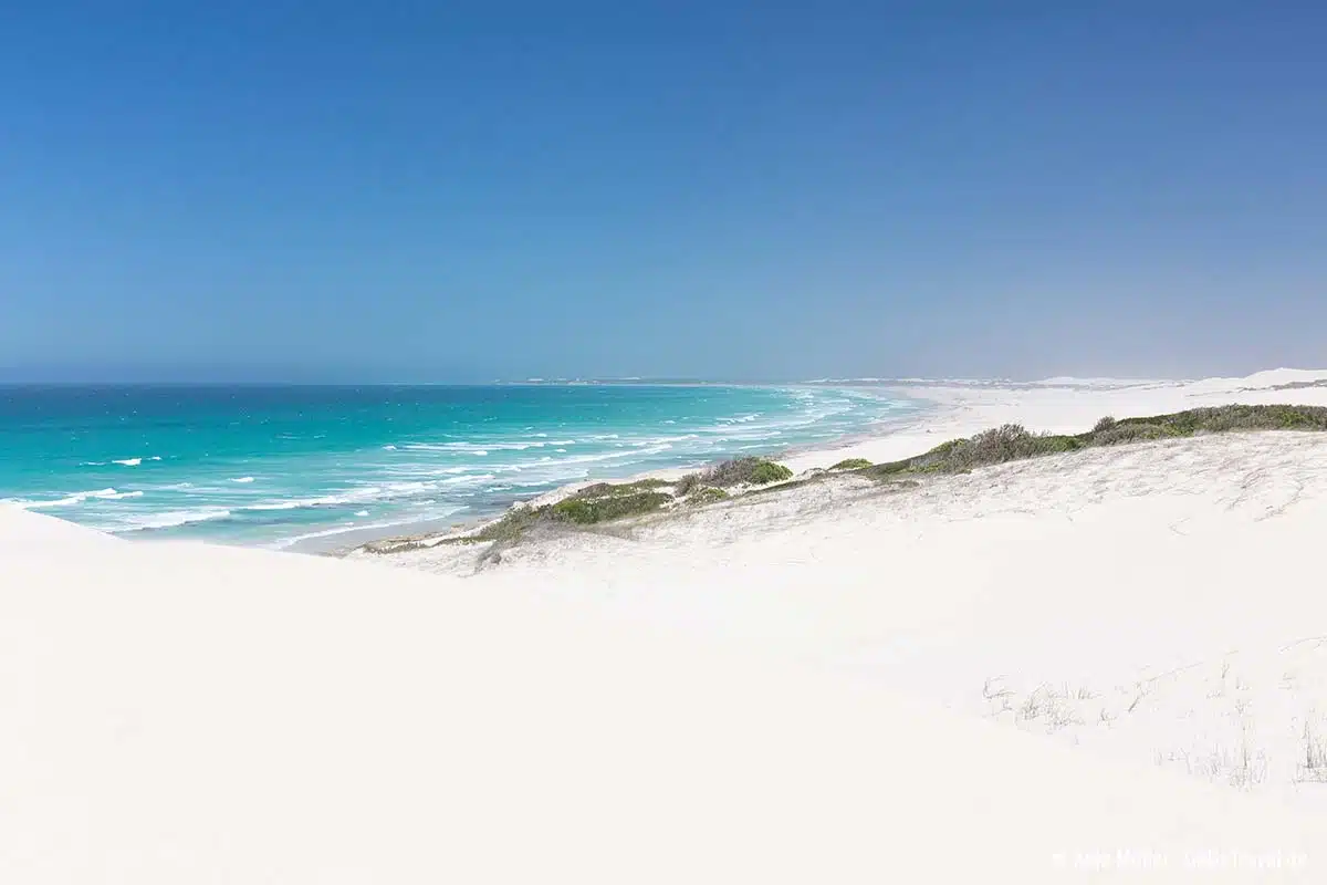 Einer der schönsten Strände in Südafrika Einer der schönsten Strände in Südafrika
