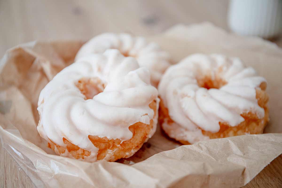 Der leckere Eberswalder Spritzkuchen ist weit über die Stadtgrenze hinaus bekannt.