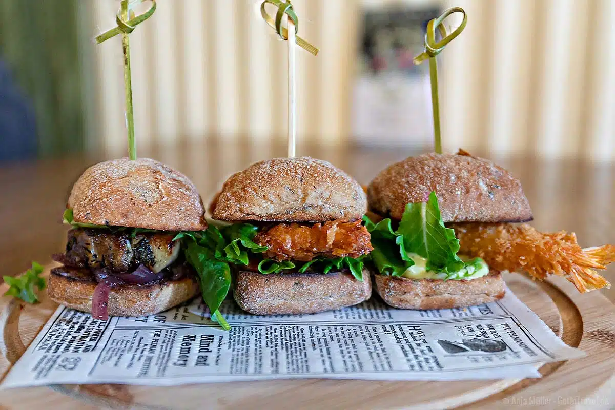 Die Miniburger im St. Patrick's Tallinn Die Miniburger im St. Patrick's Tallinn