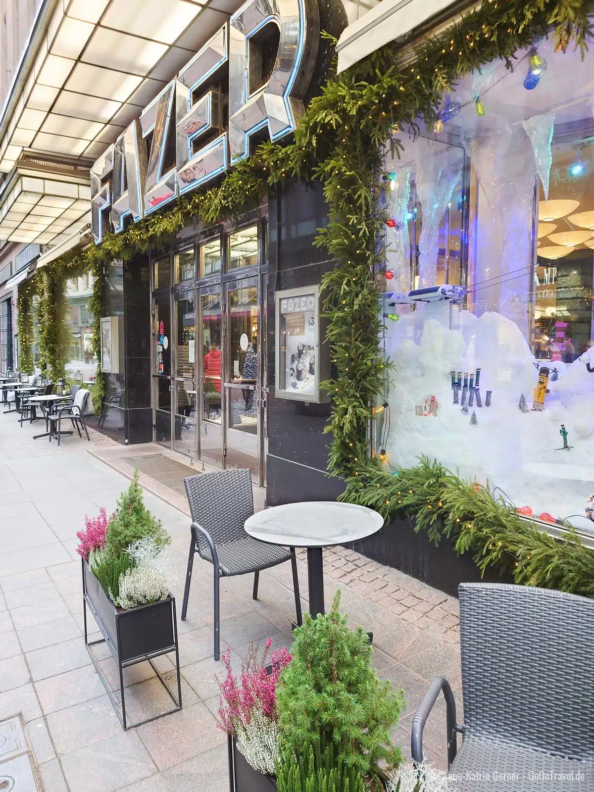 Die Hauptfiliale vom Fazer Café in Helsinki Die Hauptfiliale vom Fazer Café in Helsinki