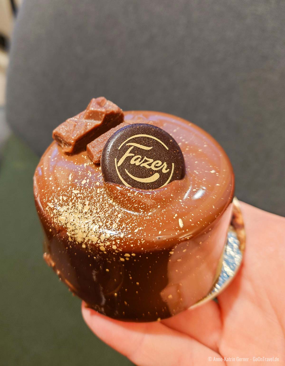 Köstliches Tumma suklaa-passion Törtchen von Fazer