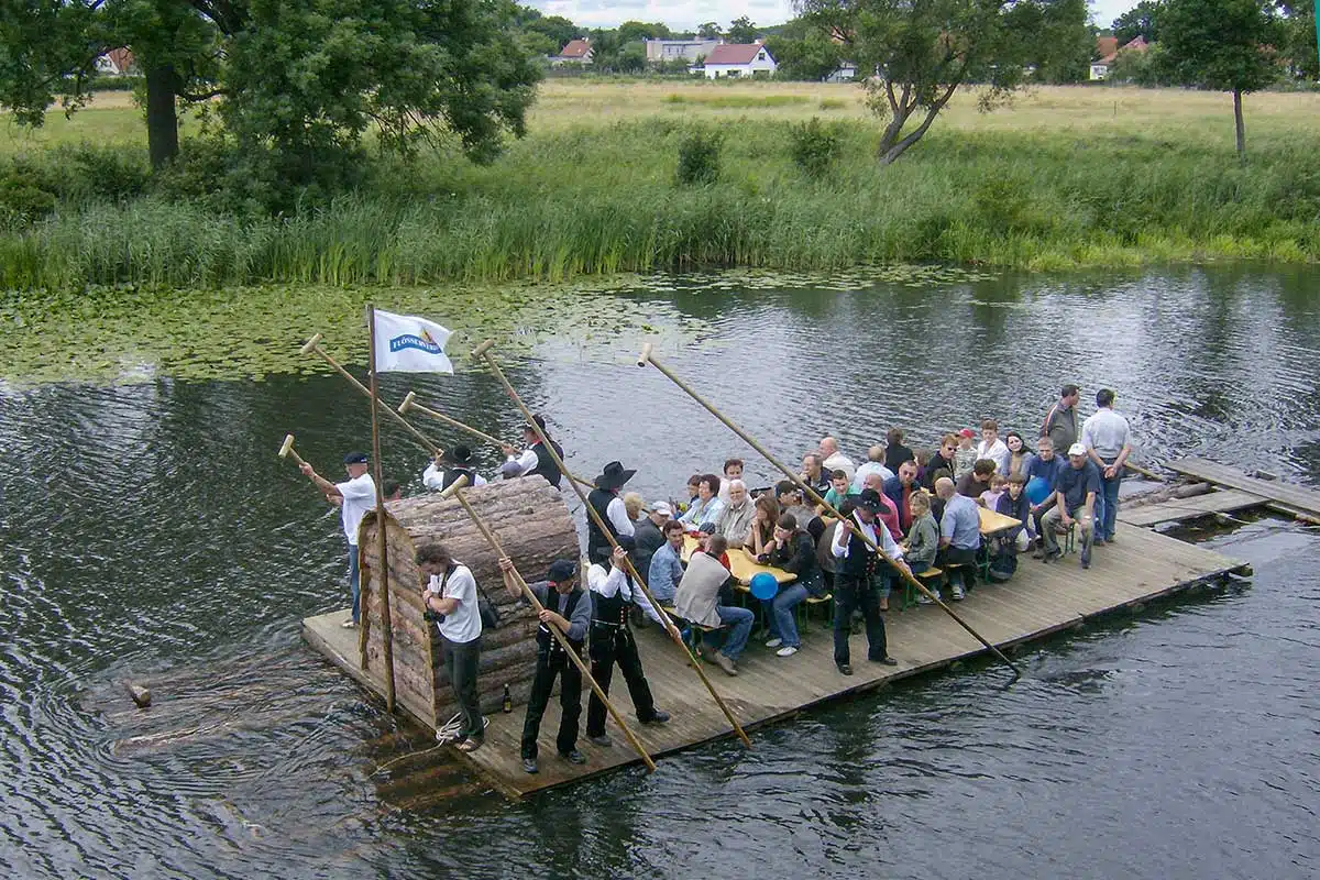 Flösserfest in Finowfurt Flösserfest in Finowfurt