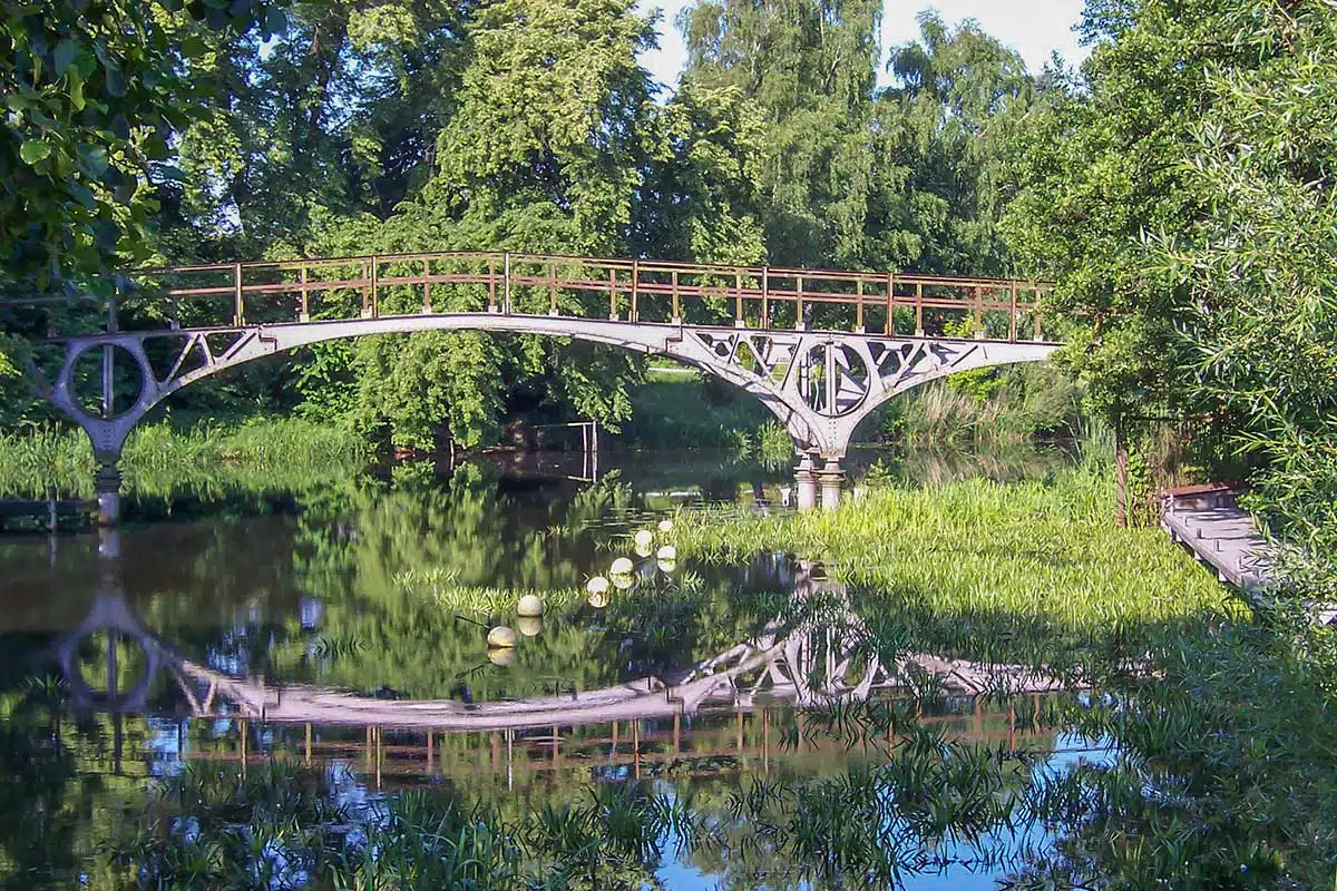 Teufelsbrücke am Finowkanal in Eberswalde Teufelsbrücke am Finowkanal in Eberswalde