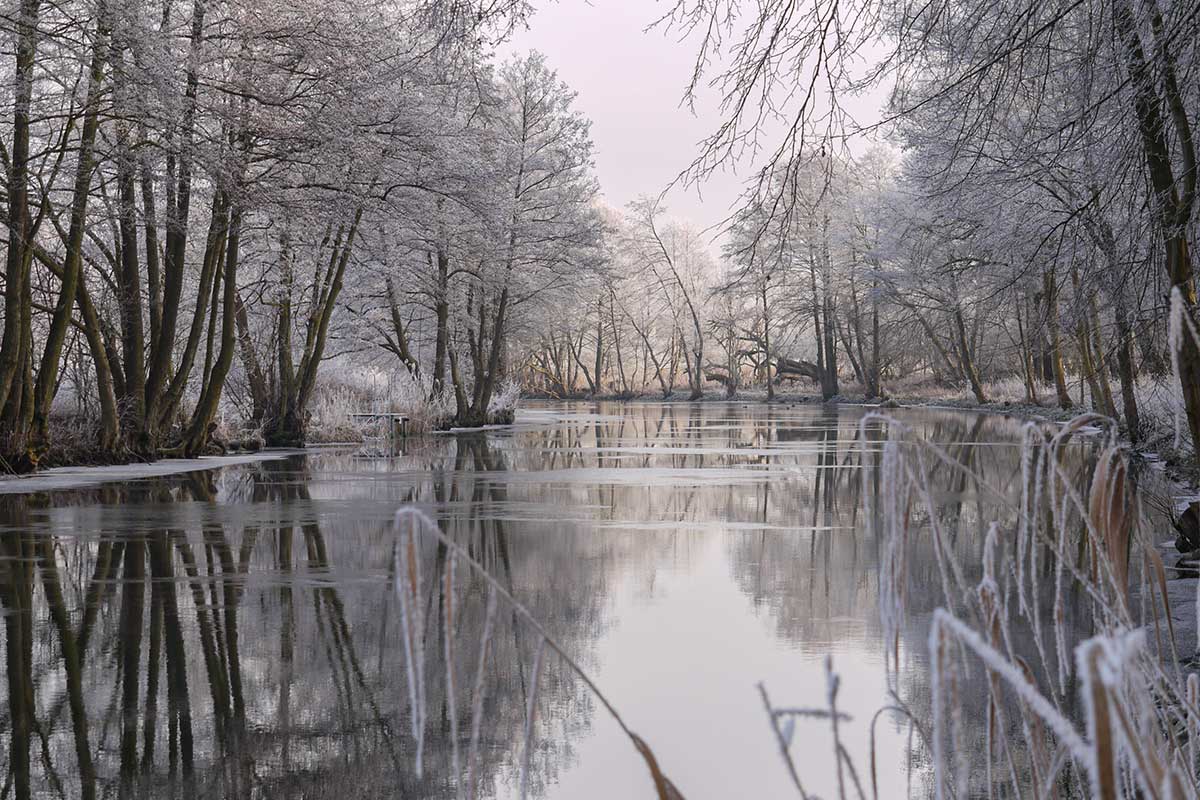 Finowkanal im Winter