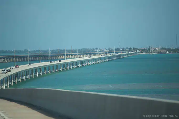 Eine von vielen Brücken, die die Florida Keys miteinander verbindet. Eine von vielen Brücken, die die Florida Keys miteinander verbindet.