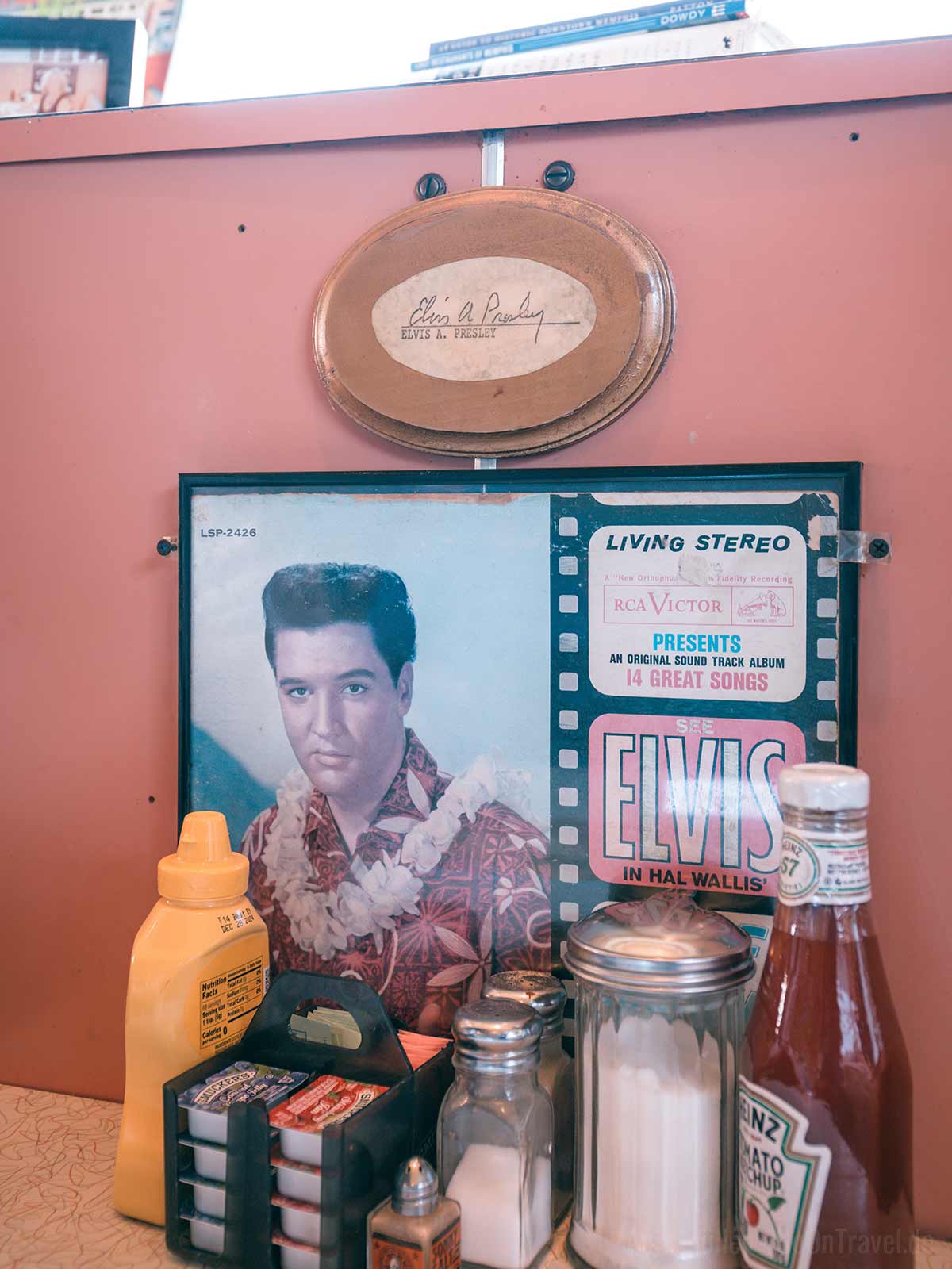 Der Stammplatz von Elvis im Arcade befindet sich ganz hinten Der Stammplatz von Elvis im Arcade befindet sich ganz hinten