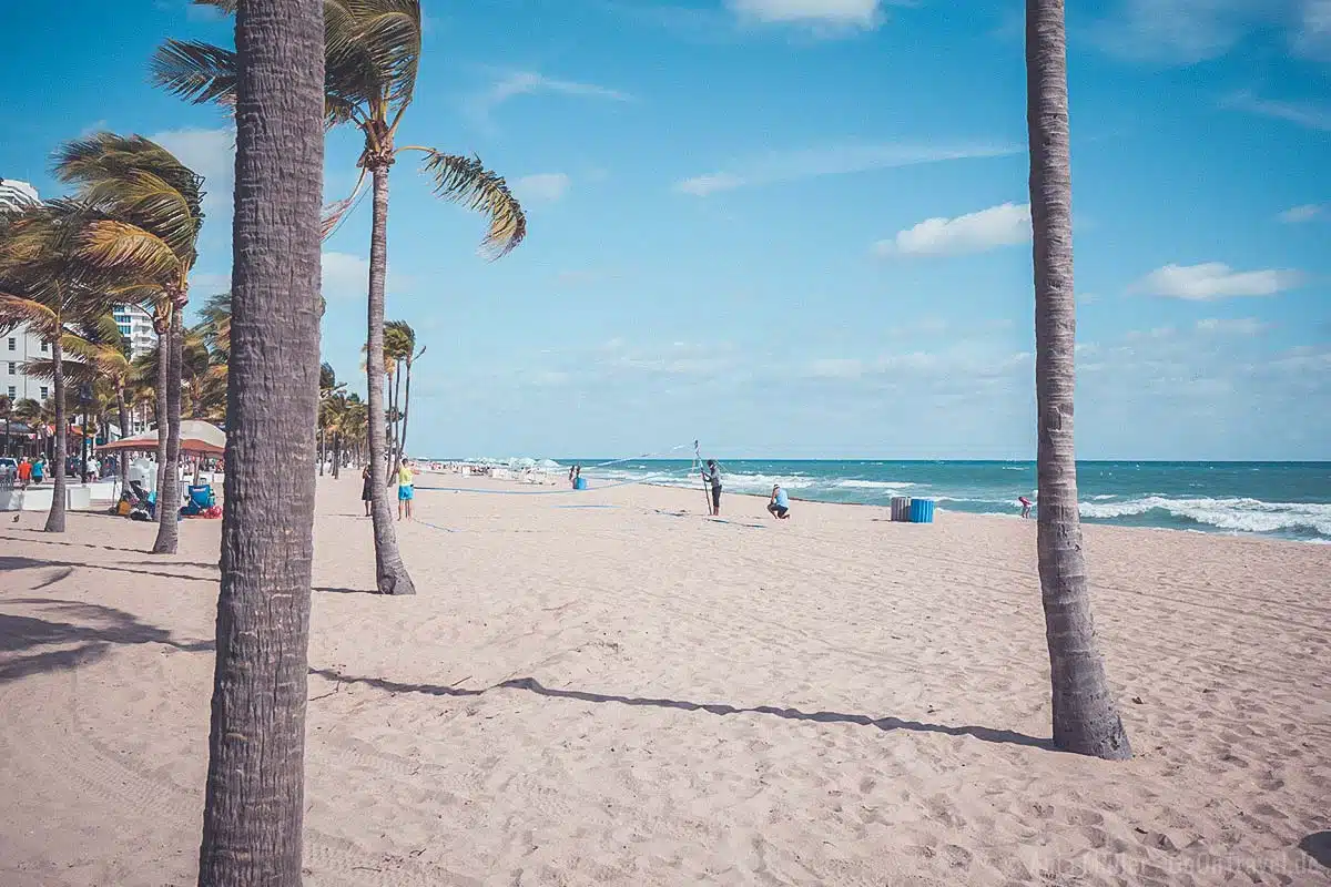 Strand von Ft Lauderdale Strand von Ft Lauderdale