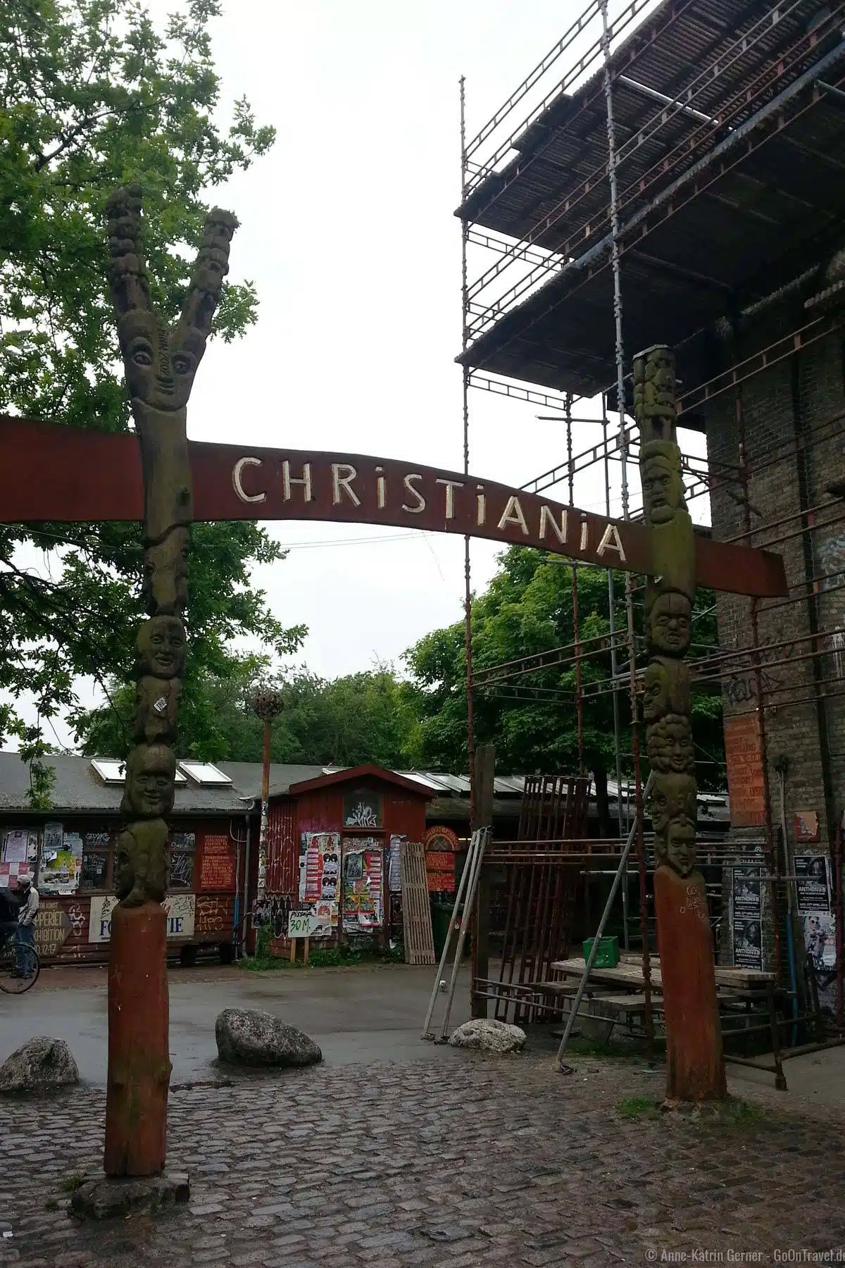 Haupteingang Christiania Haupteingang Christiania