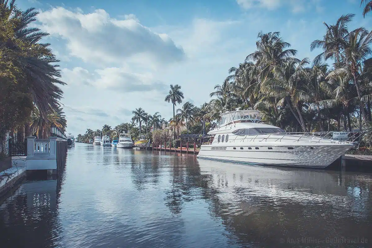 Ft. Lauderdale, auch bekannt als das Venedig der USA Ft. Lauderdale, auch bekannt als das Venedig der USA