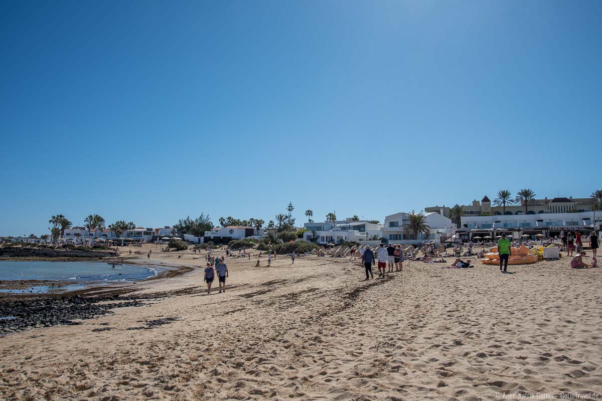 Die Strände von Corralejo im Januar 