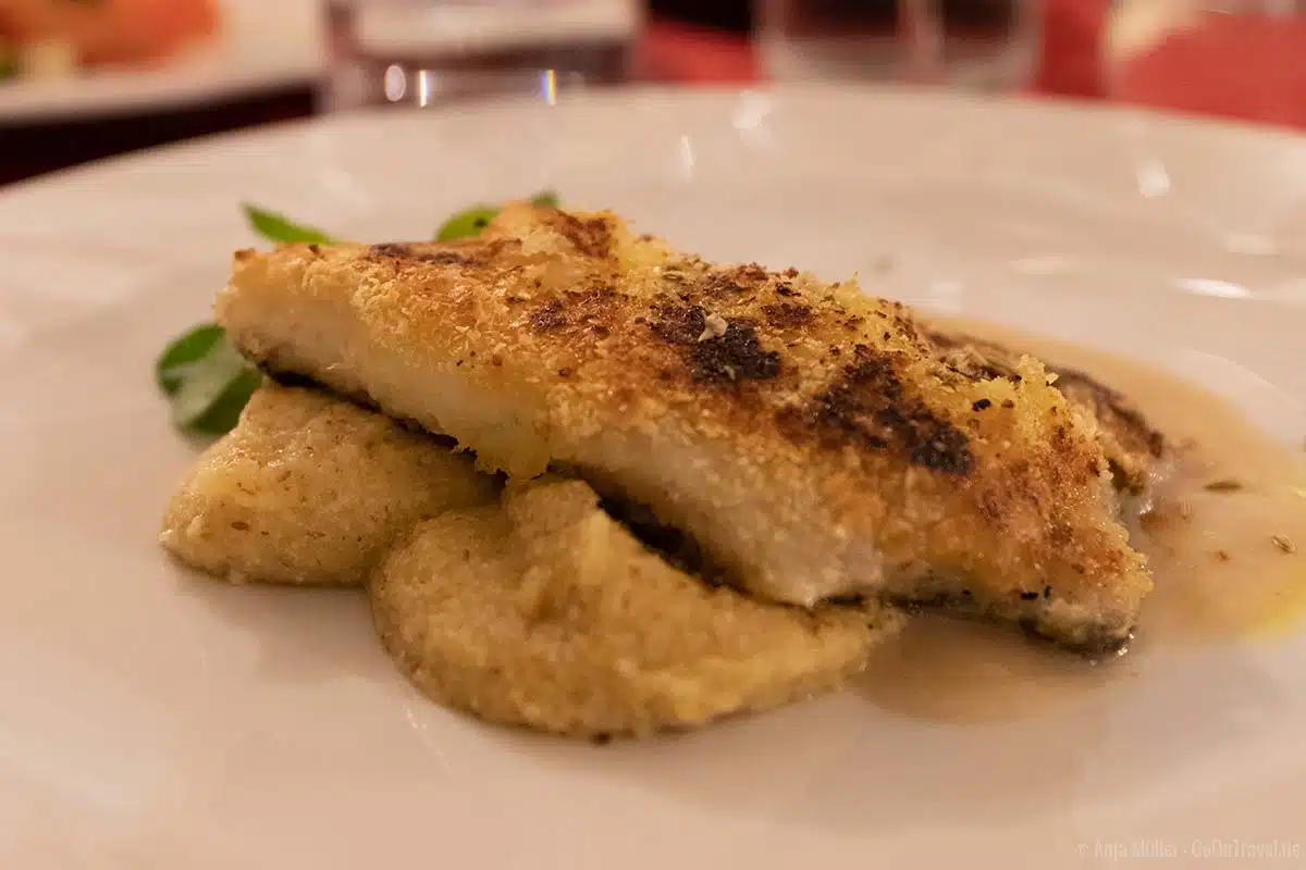 Steinbuttfilet im Kartoffel-Wasabi-Mantel Steinbuttfilet im Kartoffel-Wasabi-Mantel