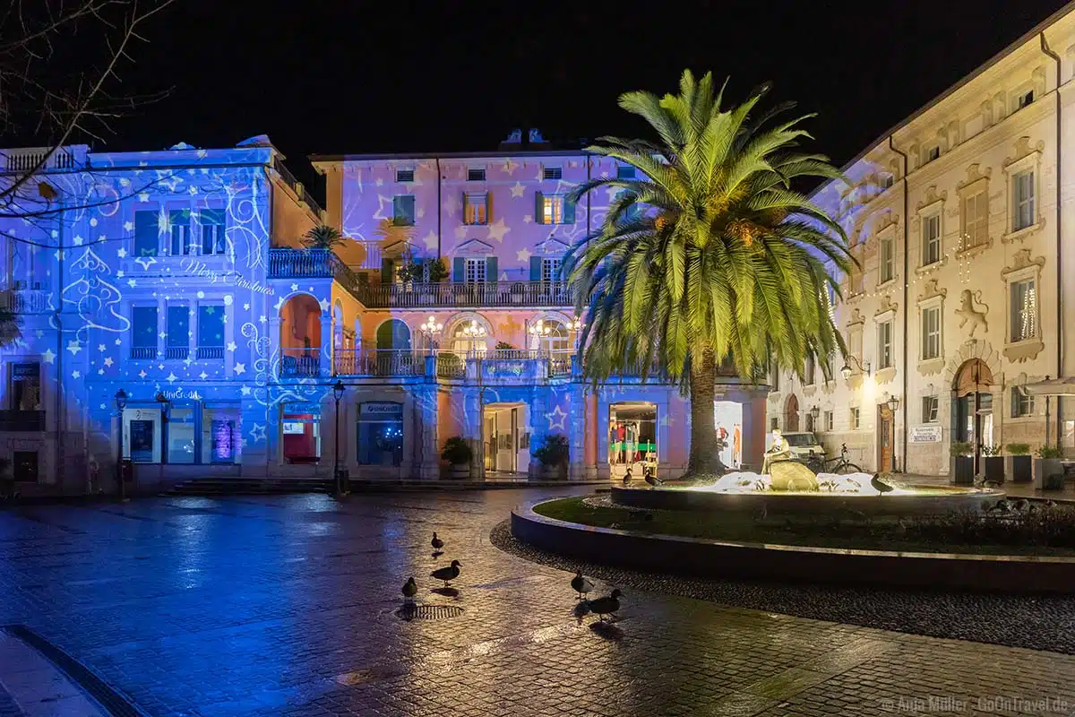 Weihnachten am Gardasee ist auch Weihnachten unter Palmen Weihnachten am Gardasee ist auch Weihnachten unter Palmen