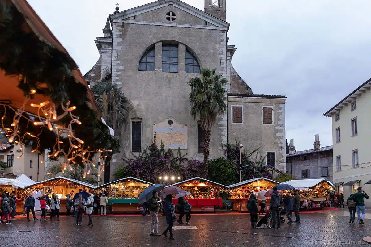 Der Weihnachtsmarkt in Arco Der Weihnachtsmarkt in Arco