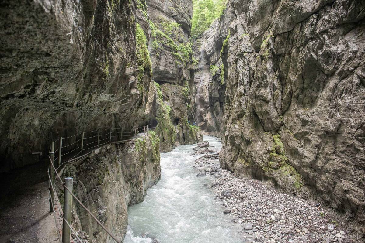 Partnachklamm bei Garmisch Partenkirchen