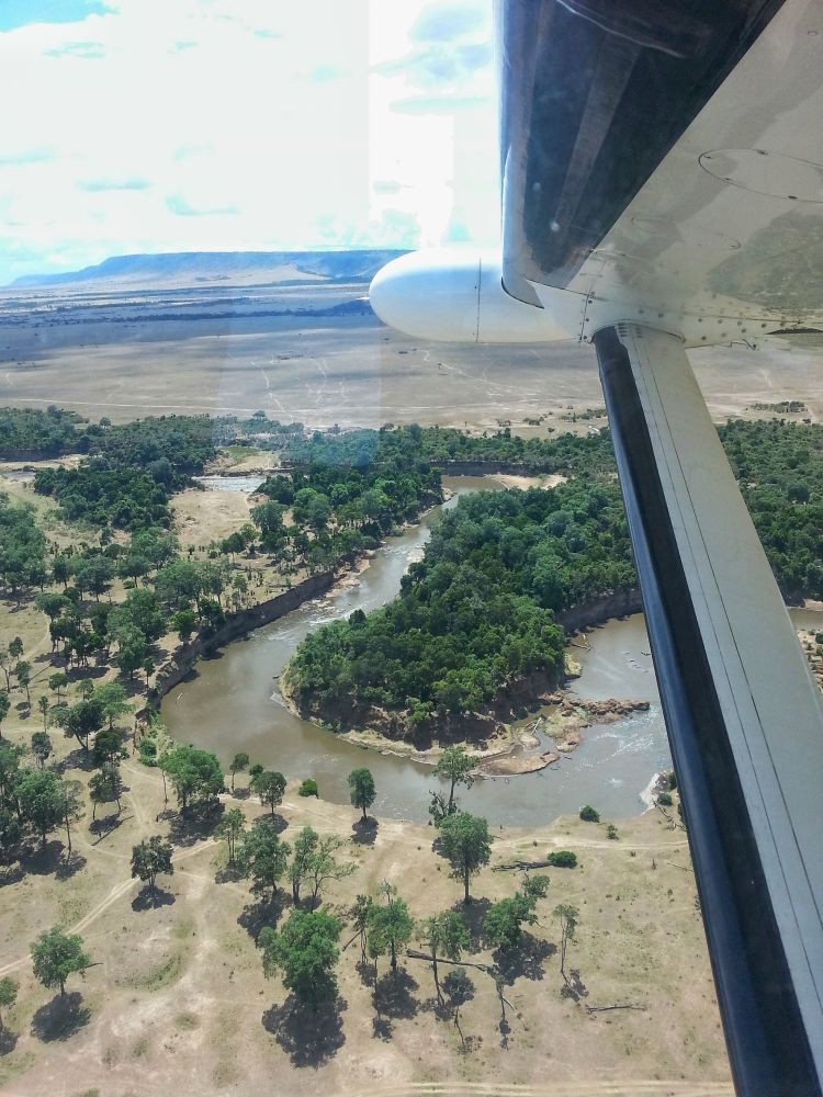 Mara River in Sicht