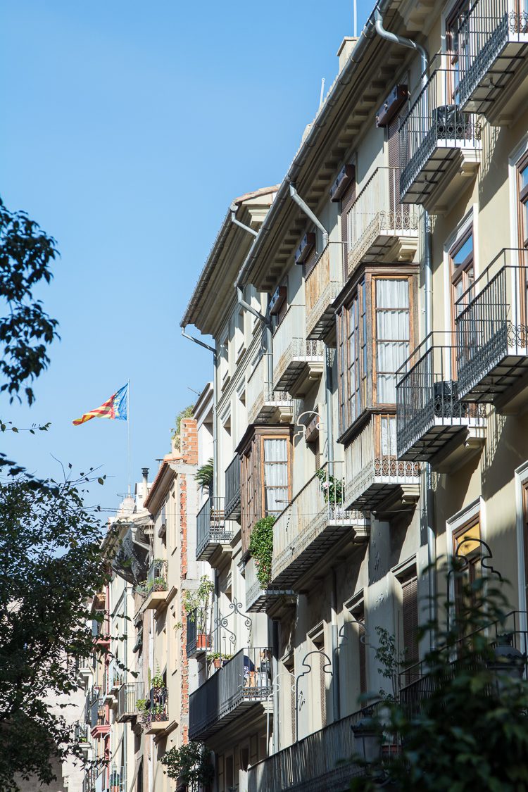 Fassaden im Stadtteil El Carmen