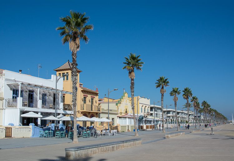 Strandpromenade Malva-Rosa