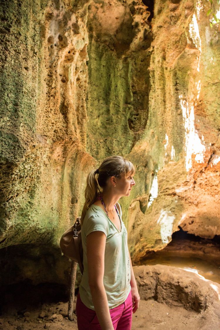 in den Shimoni Caves