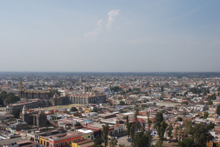 Blick über Cholula