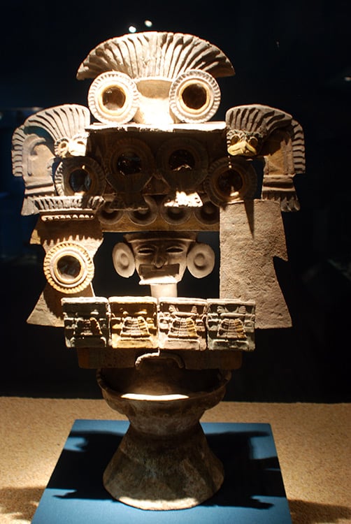 im Museum von Theotihuacan