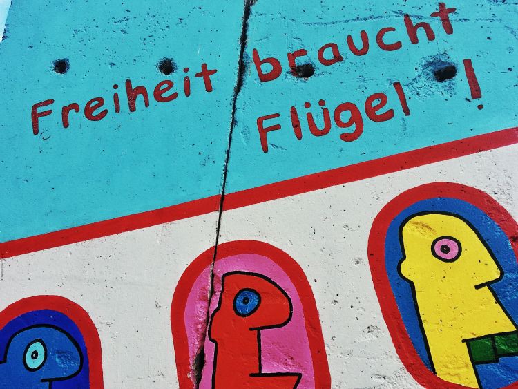 Berliner Mauer am Flughafen Tegel