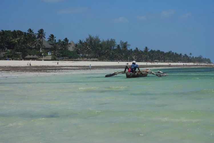 Diani Beach in Kenia