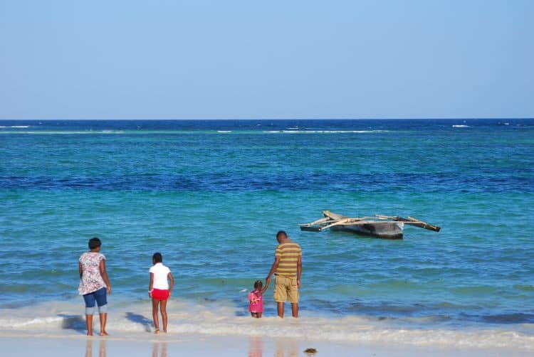 Strandleben Diani Beach