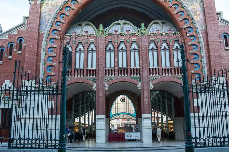 Valencianische Modernisme - der Mercardo Colón Valencianische Modernisme - der Mercardo Colón