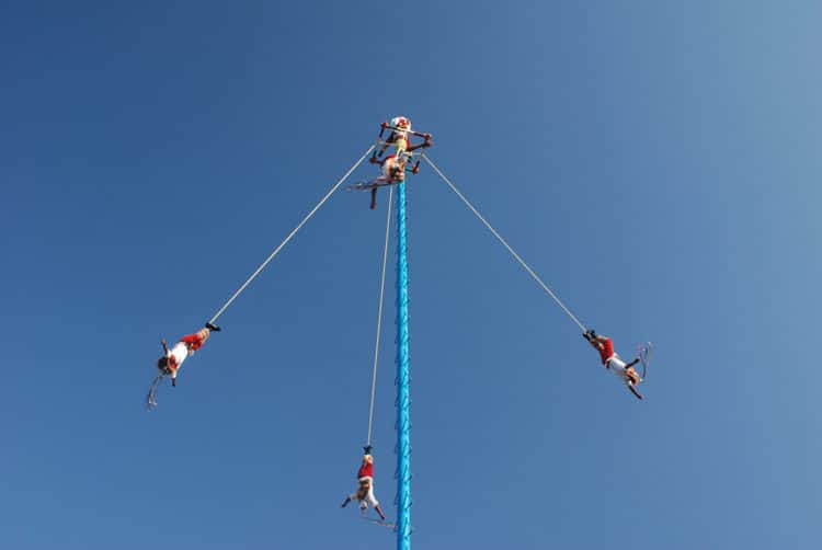 High up in the sky