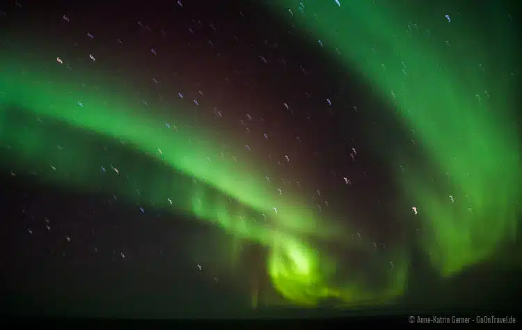 Polarlichter von Deck der Hurtigruten gesehen Polarlichter von Deck der Hurtigruten gesehen