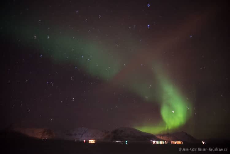 Polarlichter über Norwegen.