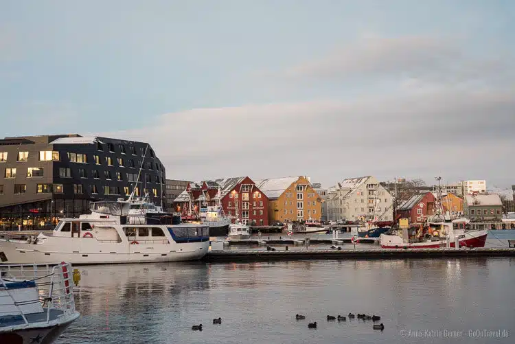 Hafen von Tromsø Hafen von Tromsø