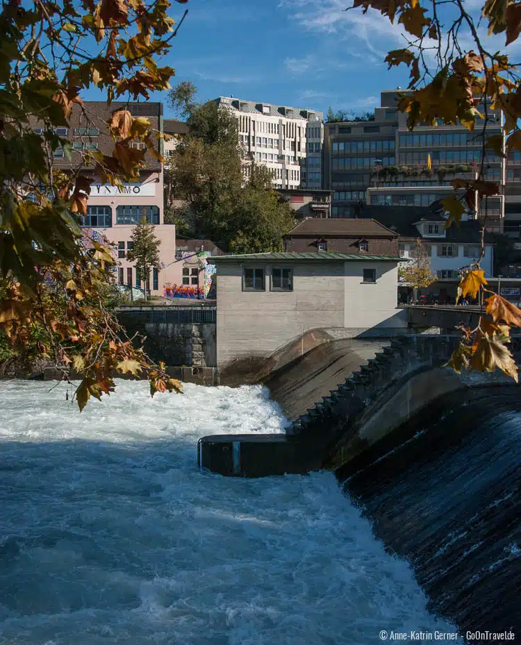 wo sich Limmat und Sihl treffen wo sich Limmat und Sihl treffen