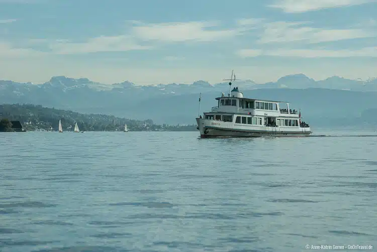 Seerundfahrt auf dem Zürichsee